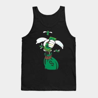 money flying Tank Top